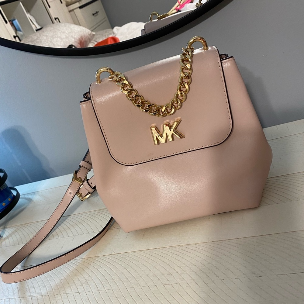Michael Kors mini backpack, used
